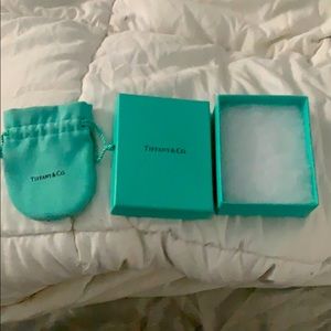 Tiffany box and pouch $24